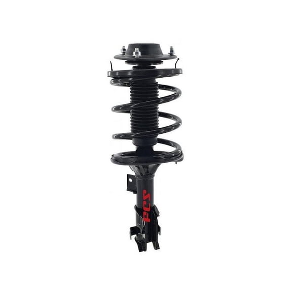 Front Right Strut and Coil Spring Assembly - Compatible with 2000 - 2005 Mitsubishi Eclipse Hatchback 2001 2002 2003 2004
