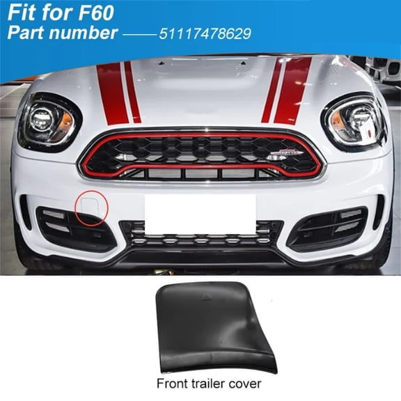 Front Right Tow Hook Cap Cover 51117478629 For Mini Cooper F60 Countryman JCW