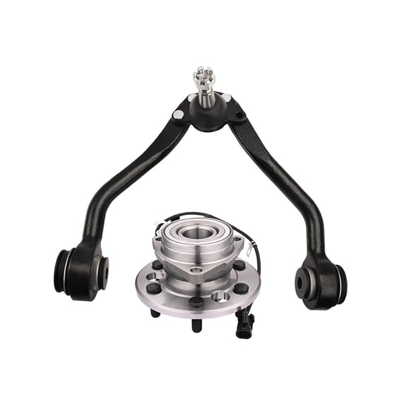 Front Right Upper Control Arm Ball Joint-Wheel Hub Bearing Assembly For 1995 GMC K2500 Suburban