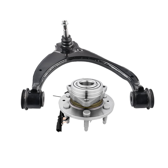 Front Right Upper Control Arm Ball Joint-Wheel Hub Bearing Assembly For 2015-2020 GMC Yukon 4WD
