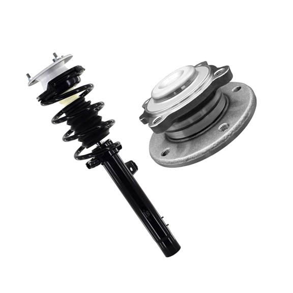 Front Right Wheel Hub Bearing Assembly-Quick Complete Strut-Coil Spring Assembly For 2008-2011 BMW 135I