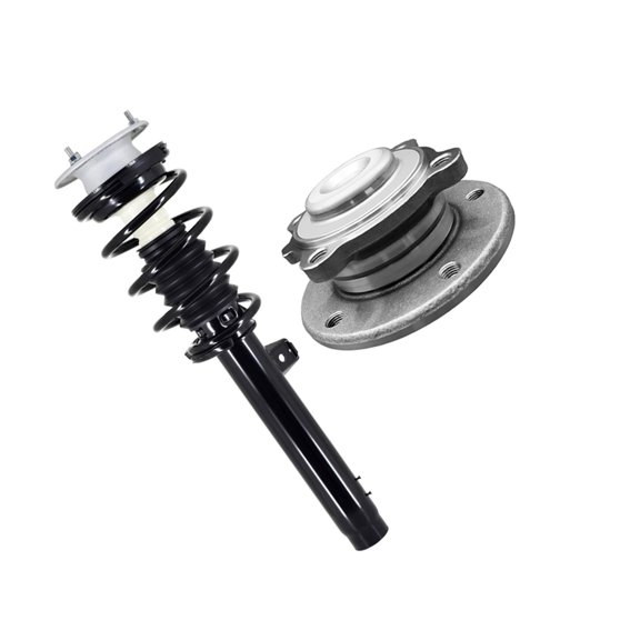 Front Right Wheel Hub Bearing Assembly-Quick Complete Strut-Coil Spring Assembly For 2013-2015 BMW X1