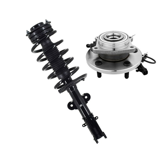 Front Right Wheel Hub Bearing Assembly-Quick Complete Strut-Coil Spring For 2011 Dodge Grand Caravan