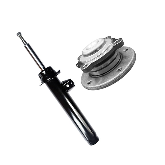 Front Right Wheel Hub Bearing Assembly-Suspension Strut Assembly For 2013-2015 BMW X1 RWD