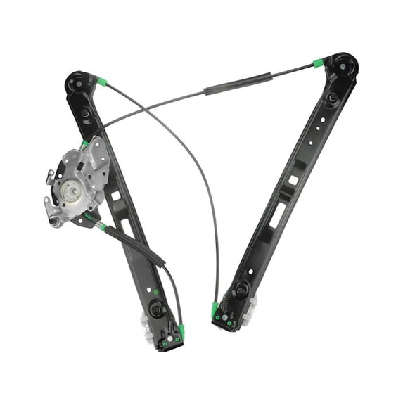 Front Right Window Regulator 1 - Compatible with 2001 - 2005 BMW 330i E46 Sedan 2002 2003 2004