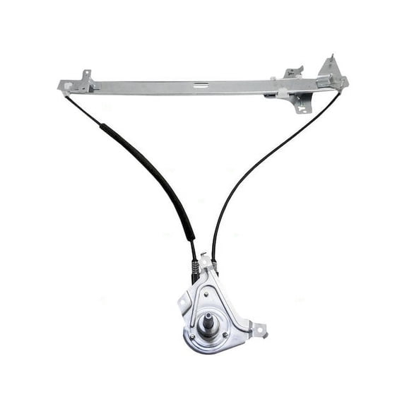 Front Right Window Regulator - Compatible with 1992 - 2002 Ford E-150 Econoline Club Wagon Standard Passenger Van 2-Door 1993 1994 1995 1996 1997 1998 1999 2000 2001
