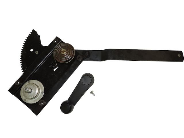 Left Window Regulator Kit for 76-86 CJ-7, CJ-8, YJ Wrangler w/ Full Steel Doors Crown Automotive main image 1