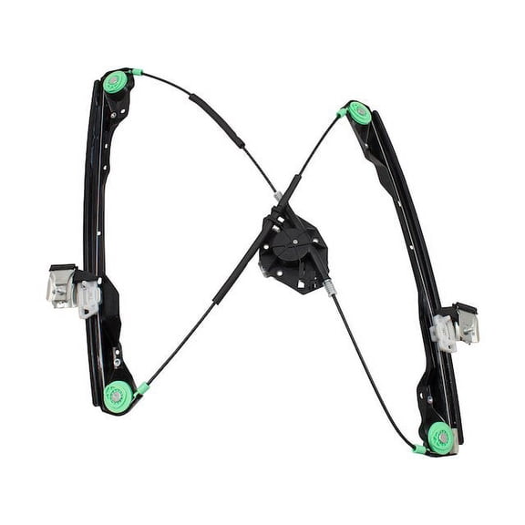 Front Right Window Regulator - Compatible with 2000 - 2007 Ford Focus Hatchback 2-Door 2001 2002 2003 2004 2005 2006