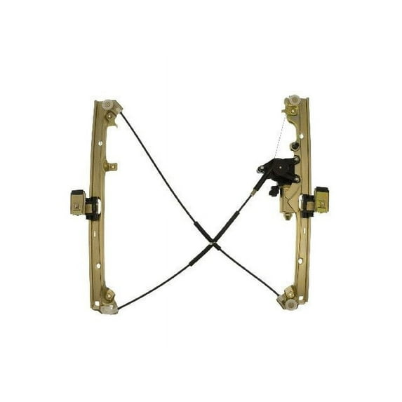 Front Right Window Regulator - Compatible with 2001 - 2006 Chevy Silverado 2500 HD 2002 2003 2004 2005