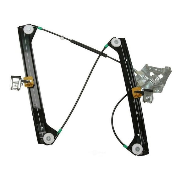 Front Right Window Regulator - Compatible with 2003 - 2011 Saab 9-3 Sedan 2004 2005 2006 2007 2008 2009 2010