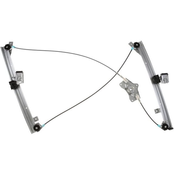 Front Right Window Regulator - Compatible with 2006 - 2009 Volkswagen GTI 2-Door 2007 2008