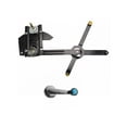 thumbnail image 1 of Front Right Window Regulator and Crank Handle Kit 2 Piece - Compatible with 1981 - 1986 Chevy C10 1982 1983 1984 1985, 1 of 2