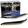 thumbnail image 1 of Above Front Road Illuminating Light Fit Switchback LED Daytime Running Eye Lid Kit For 2022/23-Up Tundra/Sequoia, White LED DRL, Amber LED Sequential Blink Turn Signal Feature, 1 of 9