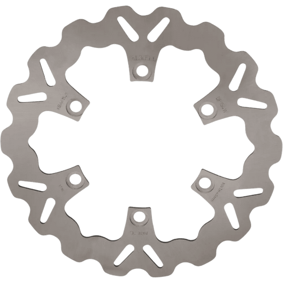 Galfer Standard Solid Mount Wave Front Brake Rotor (DF154W)