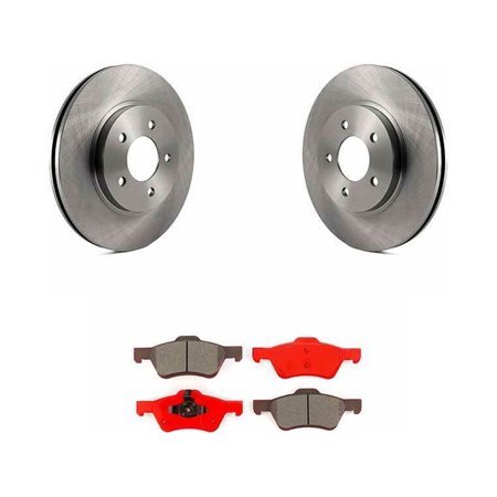 Front Rotors & Semi-Metallic Brake Pads Kit For Escape Mariner Tribute 303mm Dia