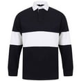 thumbnail image 1 of Front Row  Adult Panelled Rugby Shirt, 1 of 4