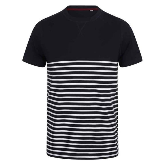 Front Row Adults Breton Striped T-Shirt