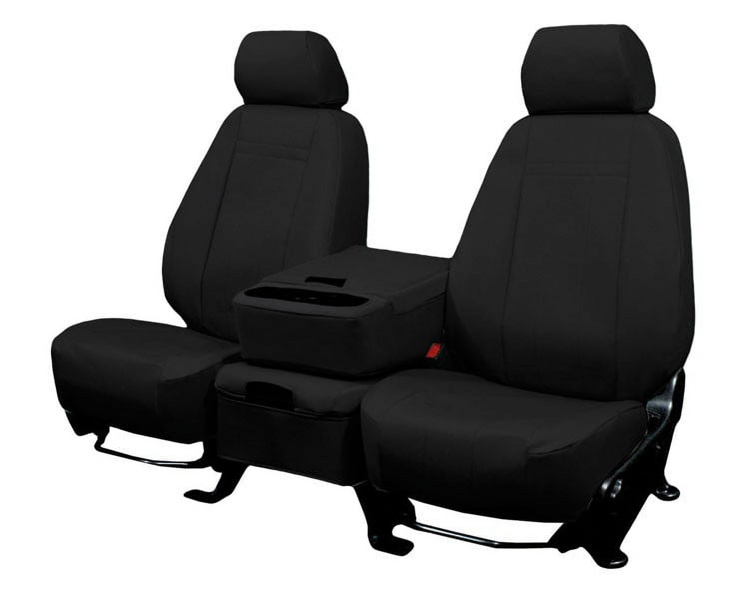 Front Row Buckets Black Insert with Black Trim DuraPlus Custom Seat Cover 2016 2019 Kia Sorento