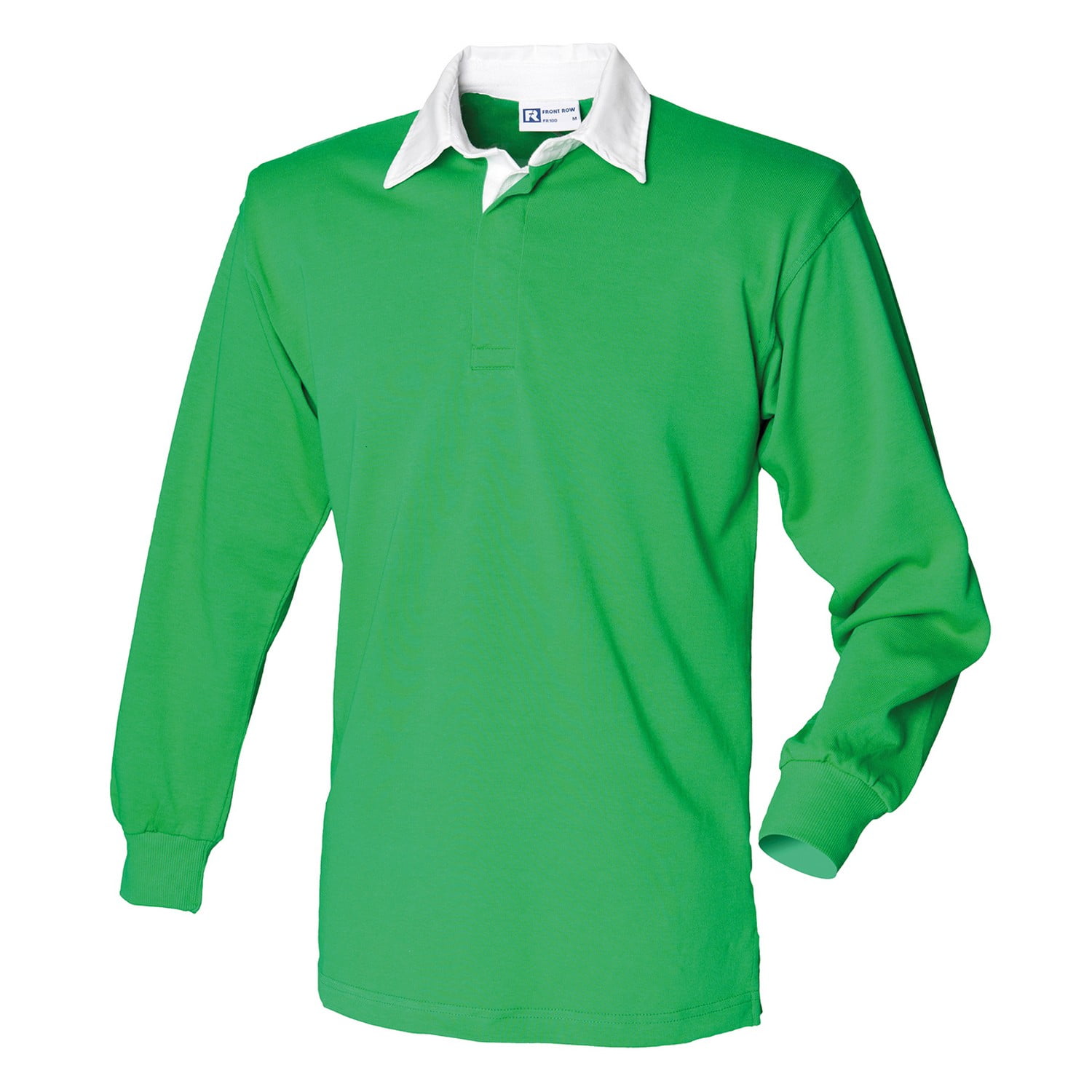 Front Row Long Sleeve Classic Rugby Polo Shirt