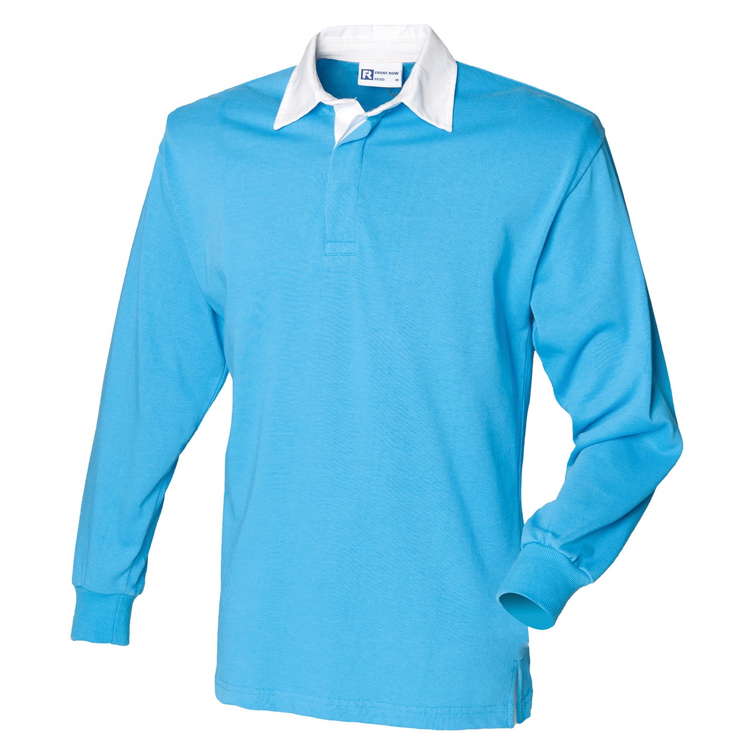 Front Row Long Sleeve Classic Rugby Polo Shirt