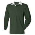thumbnail image 1 of Front Row Mens Long Sleeve Sports Rugby Shirt, 1 of 5