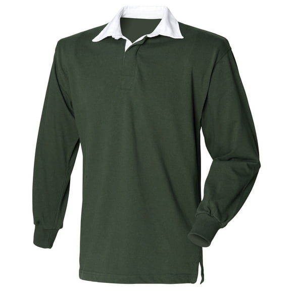 Front Row Mens Long Sleeve Sports Rugby Shirt