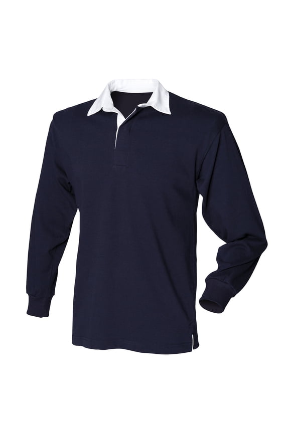Front Row Mens Long Sleeve Sports Rugby Shirt