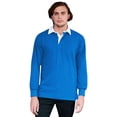 thumbnail image 1 of Front Row Mens Premium Long Sleeve Rugby Shirt/Top, 1 of 3