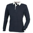 thumbnail image 1 of Front Row Mens Premium Long Sleeve Rugby Shirt/Top, 1 of 4