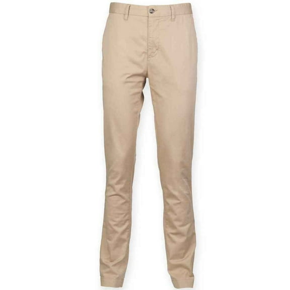 Front Row Mens Stretch Chinos