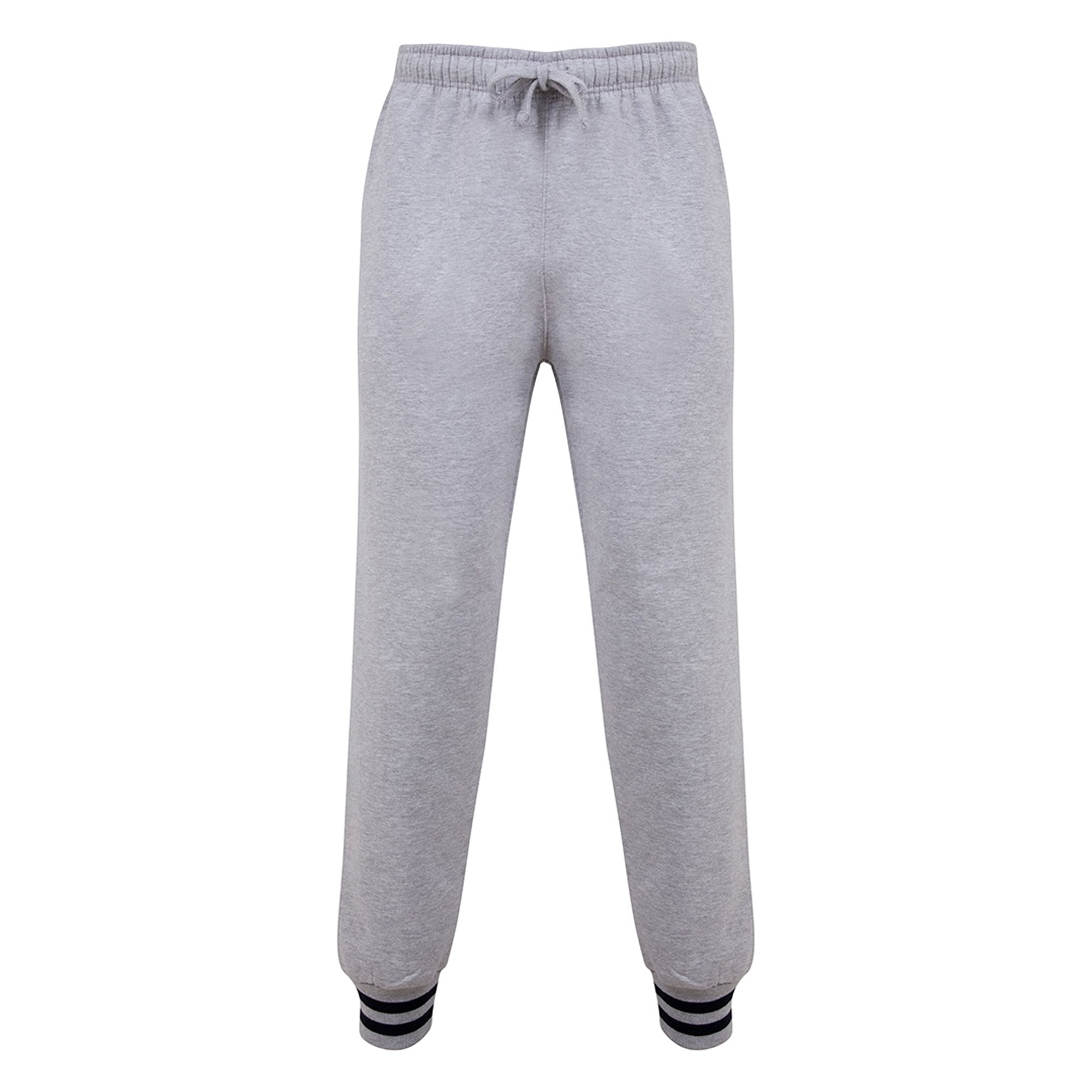 Front Row Unisex Striped Cuff Joggers - Fire Label
