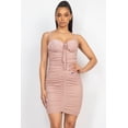 thumbnail image 1 of Front Ruched Mini Dress, 1 of 5