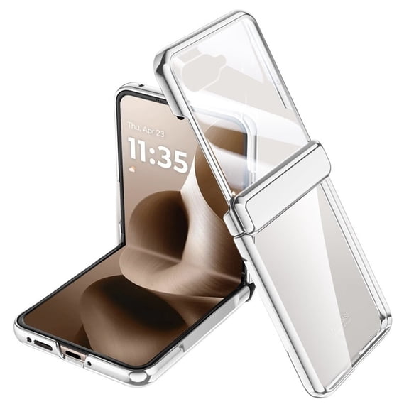 Front Screen Protector for Motorola Ultra 2025/Razr 60 Ultra Compatible with transparent cases Features hinge protection layer Anti-yellowing PC material backplate