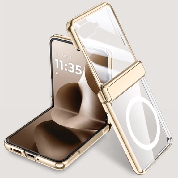 Front Screen Protector for Motorola Ultra 2025/Razr 60 Ultra Compatible with transparent cases Features hinge protection layer Anti-yellowing PC material backplate