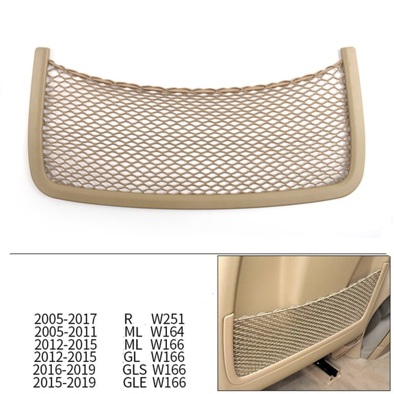 Front Seat Back Storage Pocket Net For Mercedes Benz W166 W251 W164