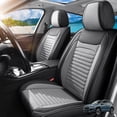 thumbnail image 1 of Front Seat Covers Fit for Subaru Crosstrek 2012-2026,Breathable Faux Leather Front Car Seat Covers,Waterproof Anti-Slip Wear-Resistant & Easy to Clean Seat Covers (Black&Gray, Front Seat), 1 of 6
