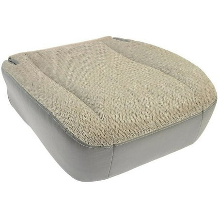 Front Seat Cushion Assembly - Pewter - Compatible with 2003 - 2020 Chevy Express 3500 without Deluxe Package 2004 2005 2006 2007 2008 2009 2010 2011 2012 2013 2014 2015 2016 2017 2018 2019