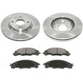 thumbnail image 1 of Front Semi-Metallic Brake Pad and Rotor Kit - Compatible with 2008 - 2011 Ford Focus 2009 2010, 1 of 2