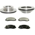 thumbnail image 1 of Front Semi Metallic Brake Pads and Rotor Kit - Compatible with 2005 - 2012 Ford F-250 Super Duty 2006 2007 2008 2009 2010 2011, 1 of 2