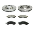 thumbnail image 1 of Front Semi Metallic Brake Pads and Rotor Kit - Compatible with 2007 - 2016 GMC Acadia 2008 2009 2010 2011 2012 2013 2014 2015, 1 of 2