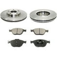 thumbnail image 1 of Front Semi Metallic Brake Pads and Rotor Kit - Compatible with 2010 - 2013 Ford Transit Connect 2011 2012, 1 of 2