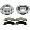 thumbnail image 1 of Front Semi Metallic Brake Pads and Rotor Kit - Compatible with 2011 - 2019 GMC Sierra 2500 HD 2012 2013 2014 2015 2016 2017 2018, 1 of 2