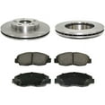 thumbnail image 1 of Front Semi Metallic Disc Brake Pad and Rotor Kit - Compatible with 2006 - 2011 Honda Civic 2007 2008 2009 2010, 1 of 2