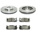 thumbnail image 1 of Front Semi Metallic Disc Brake Pad and Rotor Kit - Compatible with 2007 - 2017 Toyota Camry 2008 2009 2010 2011 2012 2013 2014 2015 2016, 1 of 2