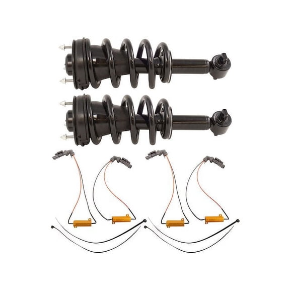 Front Shock Absorber Conversion Kit - Compatible with 2015 - 2020 Chevy Suburban 2016 2017 2018 2019