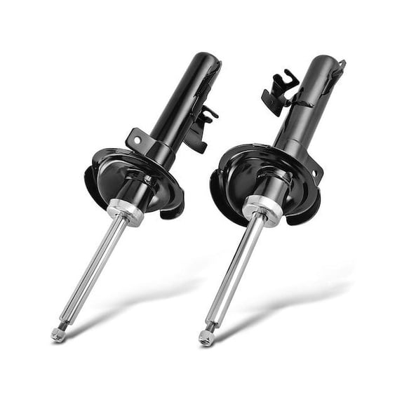 Front Shock Absorber Set 2 - Compatible with 2004 - 2013 Mazda 3 - Autopart Premium