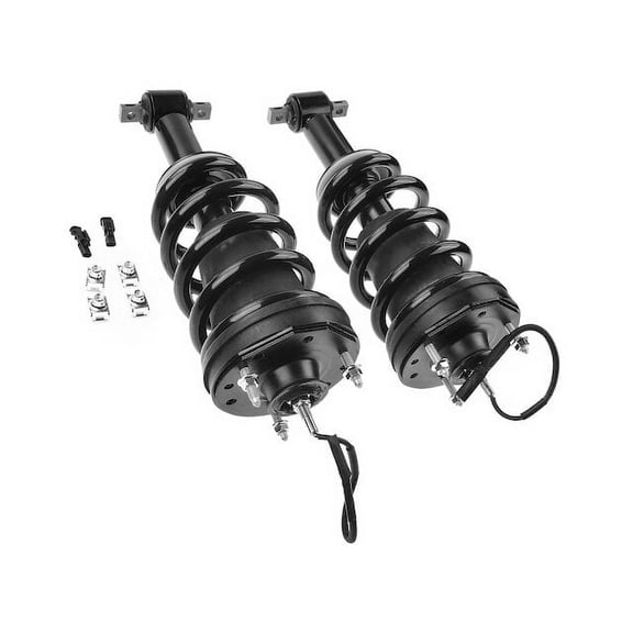 Front Shock Absorber Set 2 - Compatible with 2015 - 2020 Cadillac Escalade 6.2L V8 - Autopart Premium
