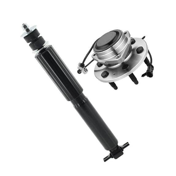 Front Shock Absorber-Wheel Hub Bearing Assembly For 2003-2005 GMC Savana 2500 Exc. 7300 GVW