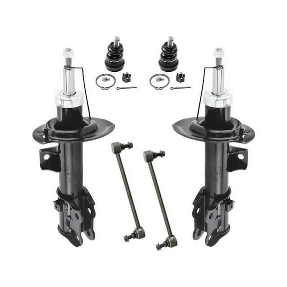 Front Shock Ball Joint Tie Rod End Kit - Compatible with 2014 - 2018 Kia Forte 2015 2016 2017