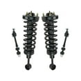 thumbnail image 1 of Front Shock Coil Spring Sway Bar Link Kit 4 Piece - Compatible with 2006 - 2008 Lincoln Mark LT 4WD 2007, 1 of 2
